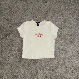 Cropped baby tee